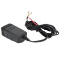 thumbnail image 2 of Cargador USB para motocicleta, cargador de teléfono para motocicleta USB dual con cubierta impermeable QC3.0 Interruptor independiente de monitoreo de voltaje de carga rápida, 2 of 5