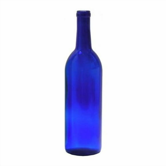 Midwest Homebrewing and Winemaking Supplies 750 ml Cobalt Glass Claret/Bordeaux Bottles (12 per case)