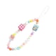 thumbnail image 1 of Pulsera de cuentas, llavero, correa para teléfono, llaveros multifuncionales y bonitos. Cadena de cubos de conejito, 1 of 9