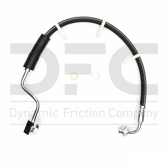 Front Left Dynamic Friction Company Brake Line Hose 350-54315 For 1994-2002 Ford E-150 Econoline, 1994-2002 Ford E-150 Econoline Club Wagon, 2002-2003 Ford E-150