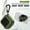 Green, variant on Lunvic Heavy Duty Case for Samsung Galaxy Buds 4 / 4 Pro with Safety Switch Lock Bottom Phone Bracket Carabiner Wireless Charging Cover, Green