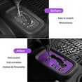 thumbnail image 4 of E-cowlboy Aluminum Gear Shift Panel Cover Trim, Purple, for Jeep Wrangler 2012-2018, 4 of 7