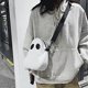 thumbnail image 2 of ZHAOCHENG Bolsos cruzados para mujer: bolso de hombro personalizado divertido con diseño de fantasma, bolso tipo cartera pequeño, 2 of 5