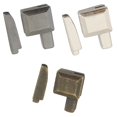 thumbnail image 1 of Pasador de Inserción Del Tapón Inferior Del Retenedor Del Deslizador Del Pestillo de La Cremallera Del Metal N.  degree 5 de 60 Piezas Sunnimix Topes inferiores con cremallera, 1 of 8