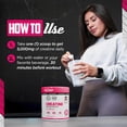 thumbnail image 6 of Old School Labs 5000mg Creatine Monohydrate Powder with Collagen Supplements for Women, 8.57 oz, 6 of 8