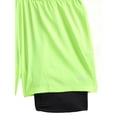 thumbnail image 3 of Athletic Works Boys 2-in-1 Training Shorts with Compression Liner, Sizes 4-18, 3 of 3