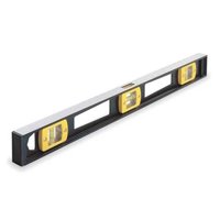Johnson I-Beam Level, Black, 3724