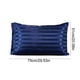 thumbnail image 3 of Funda de almohada de satén Estilo verano Dormitorio Ropa de cama de poliéster suave y refrescante Cuidado del cabello suave Cómoda de lujo 1 pieza, 3 of 6