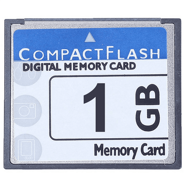 2X Professional 1GB Compact Flash Memory Card for Camera, Advertising Machine, Industrial Computer Card