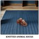 thumbnail image 3 of BESTYASH 1Par Calcetines De Ternera Con Estampado Animal 3D Para Uso Diario, 3 of 6