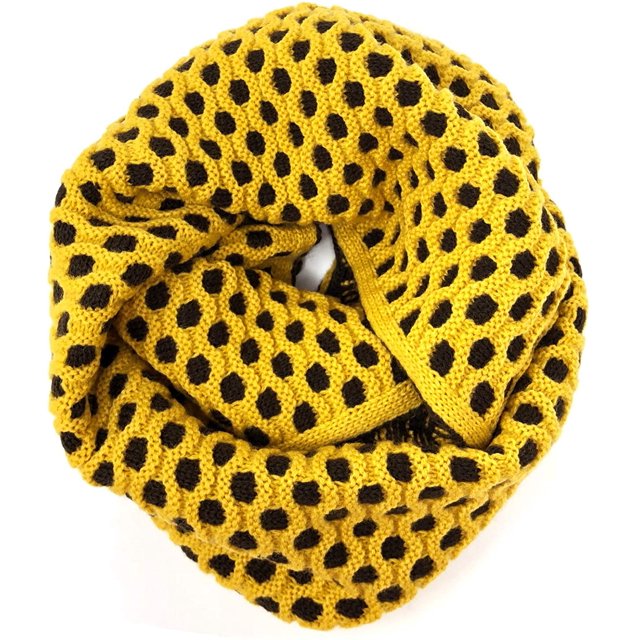 Thick Knitted Winter Warm Infinity Scarf