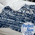 thumbnail image 5 of Doctor Gifts for Men, Best Doctor Ever, Funny Appreciation Thank You Throw Blanket for Male Doctors on Doctors Day, Christmas, Retirement, Birthdays, 50 x 65 Inches - Blue, 5 of 5
