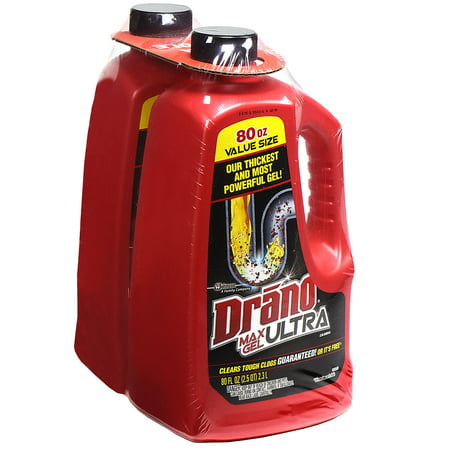 Drano Max Ultra Gel (80 oz., 2 pk.)