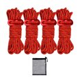 thumbnail image 1 of 4pcs Tool 4m 4mm Multifunction Outdoor Camping Night Reflective Tent Rope Hiking, 1 of 4