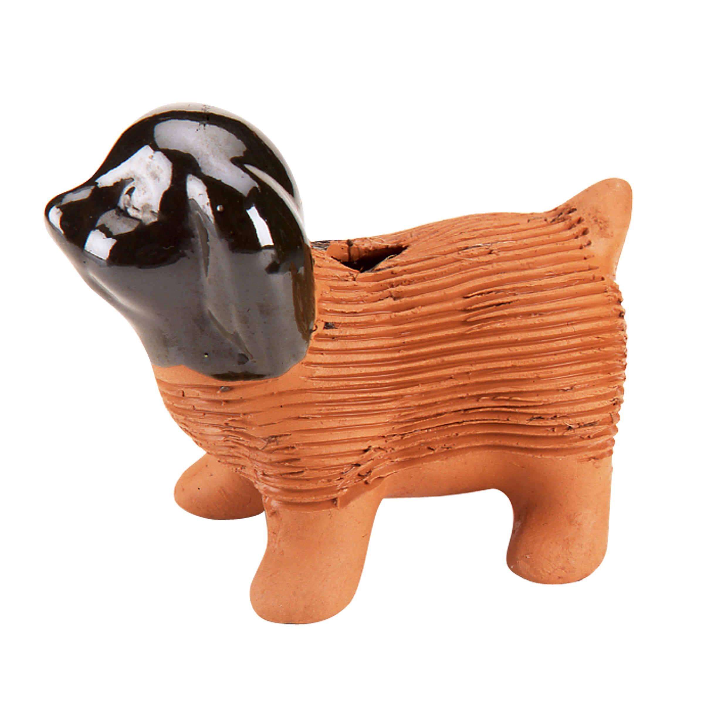 Puppy Classic Chia Pet Handmade Decorative Planter by JEI