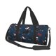 thumbnail image 1 of Fotbe Christmas Dachshund Bolsa Deportiva de Lona Plegable con Estampado, Bolsa de Gimnasio con Bolsillo Seco/Húmedo, Bolsa de Viaje Ultraligera de Gran Capacidad, 1 of 6