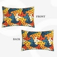 thumbnail image 5 of LNWH Rectangle Pillow Cover, Color Graphic Splicing Cushion Covers Pillowcase for Couch Bedroom Sofa, 20"x30", 5 of 7