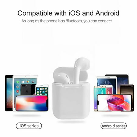 VicTsing I11 TWS Wireless Bluetooth 5.0 Earbuds Touch Headset Headphone with Quality Auto-pairing Hand-free Earbuds with 300mah charging