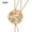 gold, variant on 3pcs Charm Stitching Inlaid Rhinestone Jewelry Best Friend Sun Moon Cloud Star Friendship Necklace BFF Pendant GOLD