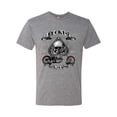 thumbnail image 2 of Lucky 7 Live to Ride Bikes Booze Broads USA Est 1903 | Mens Fashion Premium Tri Blend T-Shirt, Premium Heather, Large, 2 of 4