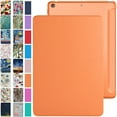 thumbnail image 1 of DuraSafe Cases iPad PRO 12.9 Inch 4th 5th 6th [ Pro 12.9 4 5 6 ] MY3K2LL/A MY3J2LL/A MY2H2LL/A MY2J2LL/A TriFold PC Lightweight Smart PU Leather Protective Hard Back Cover - Orange, 1 of 8
