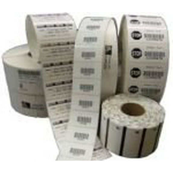 Zebra Label Paper 4 x 2.5in Direct Thermal Zebra Z-Perform 2000D 3 in core (10000294) -