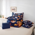 thumbnail image 6 of Homewish Cartoon Ball Print Twin Bedding Sets 7-Piece for Kid, Football Baseball Basketball Bedding Comforter Set, Sports Theme Reversible Sheet Sets, Lightweight Room Decor, 6 of 8