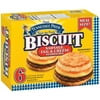 Tennessee Pride Sausage Egg & Cheese 6 Ct Biscuit Sandwiches 25.14 Oz Box