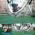 thumbnail image 1 of Flmtop Cute Rabbit Chinchilla Cat Cage Hammock Small Pet Dog Puppy Bed Cover Blanket, 1 of 9