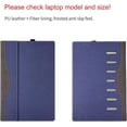 thumbnail image 3 of Laptop Case for 15 inch Microsoft Surface Laptop 7 Windows PC with ARM CPU and AI-Powered Copilot+, PU Leather Folio Stand Laptop Protective Cover, 3 of 7