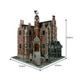 thumbnail image 4 of MOC-195520 DIY Modular Buildings Blocks Set for Haunted Mansion MOC Bricks Gift Toys 2098pcs, 4 of 6