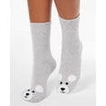 thumbnail image 3 of Charter Club Women’s Cat Critter Socks, Gray, 9-11, 3 of 3
