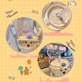 thumbnail image 2 of Tea Milk Container for Girls Izer Cute Kids Straw Bottle with Adjustable Rope, 2 of 5