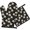 Pioneer Flower Floral Print Pattern, variant on Pioneer Flower Floral Print Pattern 1-Pack Oven Mitts Set, Heat Resistant Kitchen Gloves, 7.7" X 12"