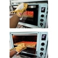 thumbnail image 5 of Oven Mitts Kitchen Cooking Baking Heat Resistant Cat Mitts, 1 Pair Cat, 5 of 5
