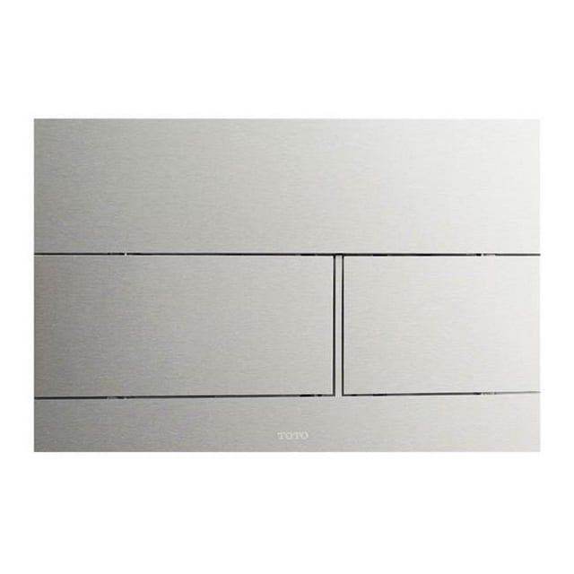 Toto YT980-SS Plaque de Poussée Carrée, Acier Inoxydable