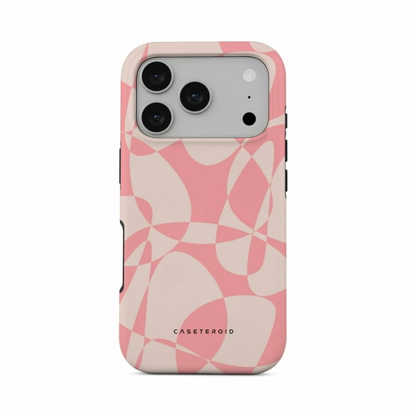 CASETEROID Tough Case for iPhone 17 Pro – Dual-Layer Protection, Shockproof [Compatible with MagSafe] – Cotton Wave Case