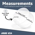 thumbnail image 2 of Jmoe USA Silicone Boot for Yeti Rambler Jr 12oz and 18oz Bottle | 2mm Sleeve | Anti-Slip Boot | Protector for the Bottom of your Bottle | Protects Against Damage | BPA Free Silicone (Frosted), 2 of 5