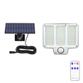 thumbnail image 1 of Lámpara Solar para Exteriores, Superbrillante, con Sensor de Movimiento, Luz LED Solar de Gran Potencia para Pared de Jardín, IP44, 3 Modos de Funcionamiento, 210 LED, 1 of 5