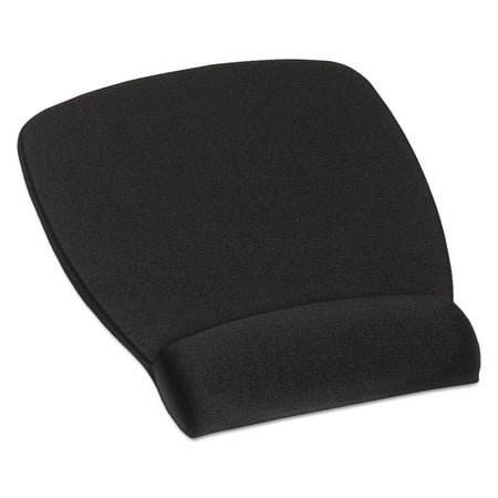 UPC: 0051135807064 | 3M MW209MB 8.62 in. x 6.75 in. Antimicrobial Foam Nonskid Base Mouse Pad Wrist Rest – Black