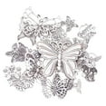 thumbnail image 4 of perfeclan 2xButterfly Charms Pendant Vintage Small Antique Decorative Metal for Cosplay Costume DIY Scrapbook Decoration Key Chains Craft Projects , , 4 4 Pcs, 4 of 7
