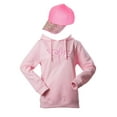 thumbnail image 1 of Breast Cancer Awareness Kit - Hoodie Ruban Ailé + Casquette de Baseball - Grande, 1 of 1