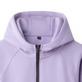 thumbnail image 5 of Conjunto de ropa de abrigo y chaquetas informales con capucha de manga larga para niños, traje impermeable y a prueba de viento para hombres y mujeres, ropa deportiva de manga larga y chaqueta informa, 5 of 5