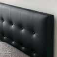 thumbnail image 3 of Modway Emily Full Upholstered Faux Leather and Wood Headboard in Black, 3 of 8