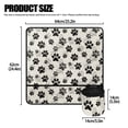 thumbnail image 5 of HELLHERO Dog Paw Print Sewing Machine Mat Household Accessories Non-Slip Removable Storage Bag Sewing Machine Mats for Most Sewing Machines for Xmas Gifts, 5 of 5