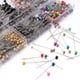 thumbnail image 3 of 100 Alfileres De Costura Para Coser Juego De 100 Alfileres De Costura Para Proyectos De Bricolaje Alfileres Ewing Alfileres Rectos Para Tela Alfileres Multicolores Con Cabeza Perlada Alfileres La, 3 of 3