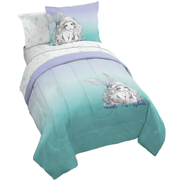 Piece Kids Novelty Twin Bed In A Bag, Mermaid Bed Frame Twin