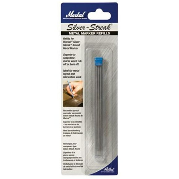 Markal Silver Streak Round Refill 6-Cd
