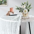thumbnail image 4 of De mesa decorativo de mesa de estopilla blanco romántico para centros de mesa ANGGREK Otros, 4 of 8