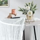 thumbnail image 4 of De mesa de tela de queso de mesa decorativo respetuoso con la piel ligero romántico 98 pies de largo para telón de fondo de boda ANGGREK Otros, 4 of 8
